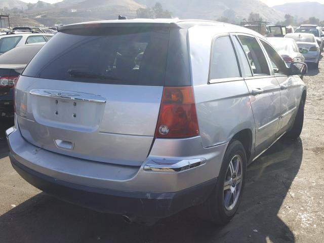 2A8GM68X08R630828 - 2008 CHRYSLER PACIFICA T SILVER photo 4