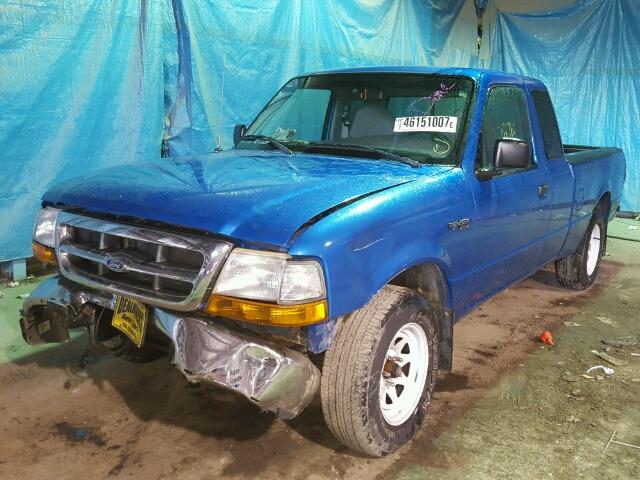 1FTYR14V4XPB39926 - 1999 FORD RANGER SUP BLUE photo 2