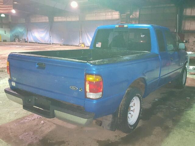 1FTYR14V4XPB39926 - 1999 FORD RANGER SUP BLUE photo 4