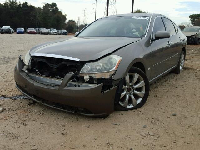 JNKAY01F27M453442 - 2007 INFINITI M35 BASE BROWN photo 2