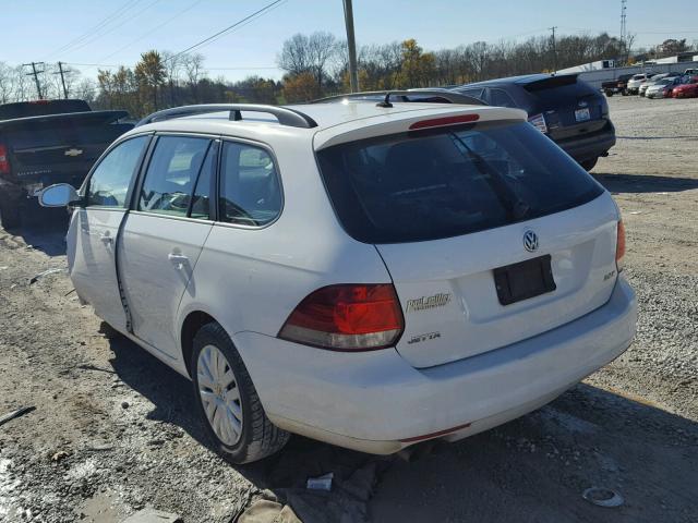 3VWPP7AJ7DM667755 - 2013 VOLKSWAGEN JETTA S WHITE photo 3