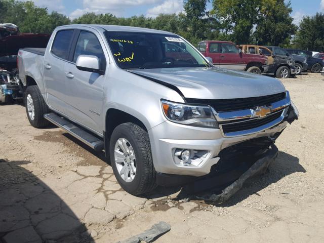 1GCGTCEN3H1247224 - 2017 CHEVROLET COLORADO L SILVER photo 1