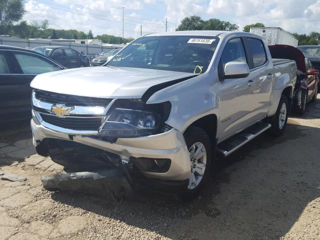 1GCGTCEN3H1247224 - 2017 CHEVROLET COLORADO L SILVER photo 2