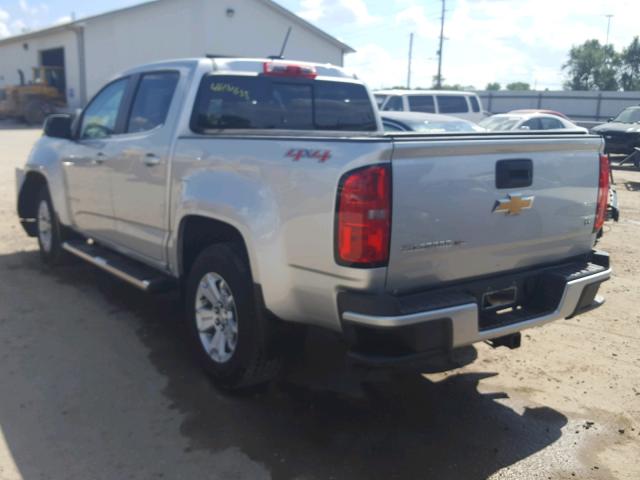 1GCGTCEN3H1247224 - 2017 CHEVROLET COLORADO L SILVER photo 3