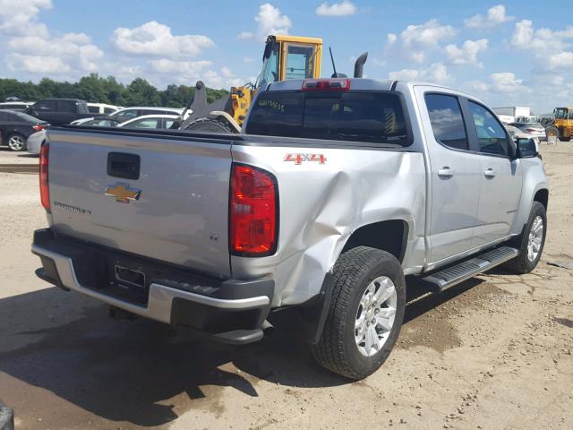 1GCGTCEN3H1247224 - 2017 CHEVROLET COLORADO L SILVER photo 4