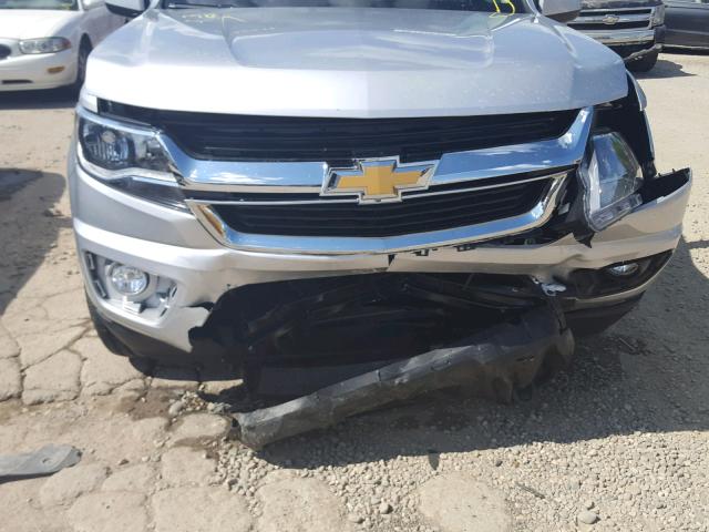 1GCGTCEN3H1247224 - 2017 CHEVROLET COLORADO L SILVER photo 9