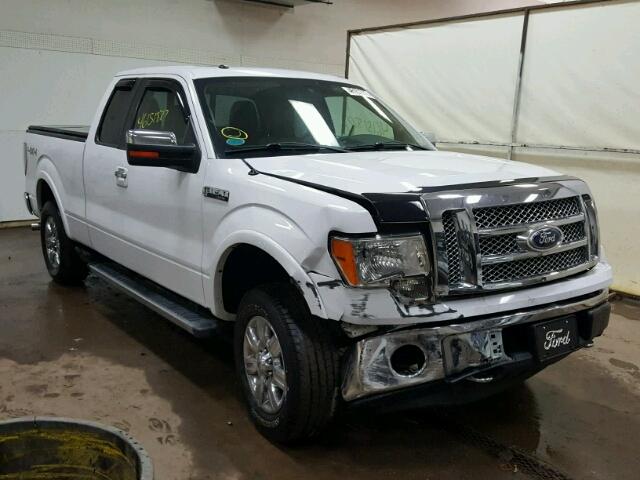 1FTFX1EVXAFC83876 - 2010 FORD F150 SUPER WHITE photo 1