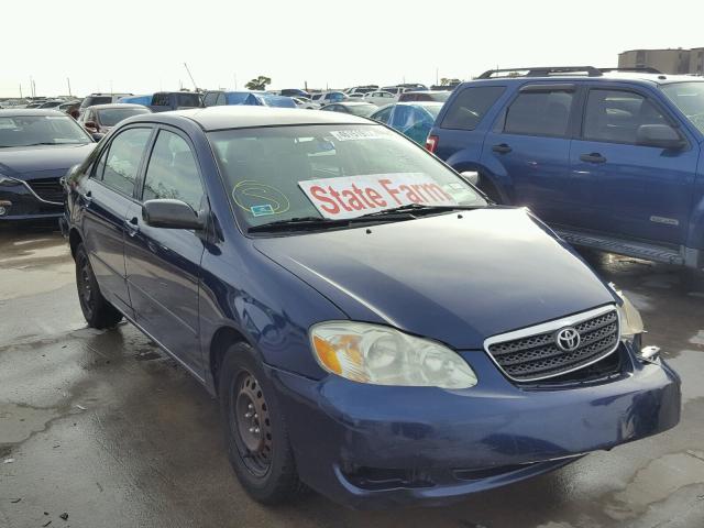 1NXBR32E76Z759637 - 2006 TOYOTA COROLLA BLUE photo 1