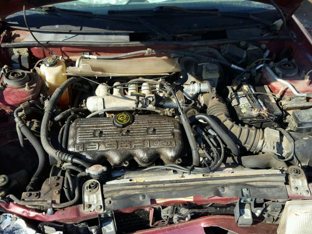 3MASM10J5SR660887 - 1995 MERCURY TRACER BAS BURGUNDY photo 7