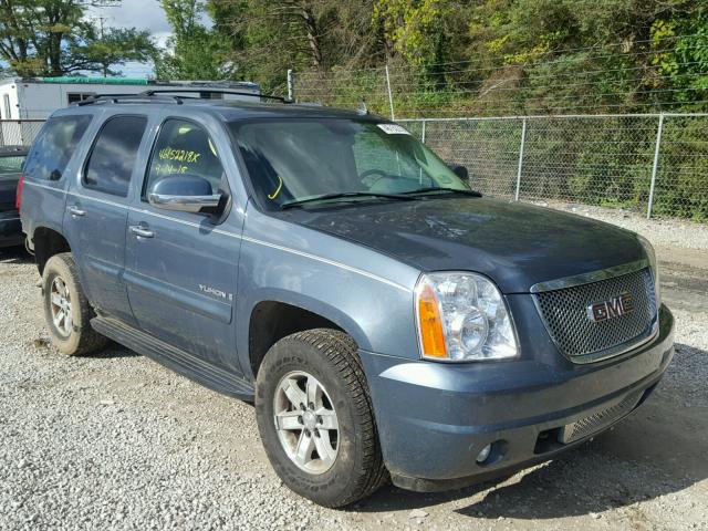 1GKFK13098J127491 - 2008 GMC YUKON BLUE photo 1