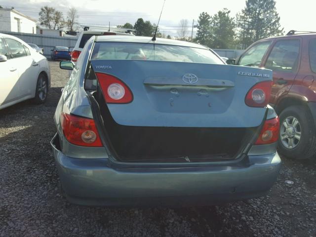 2T1BR32E27C715726 - 2007 TOYOTA COROLLA CE TEAL photo 9