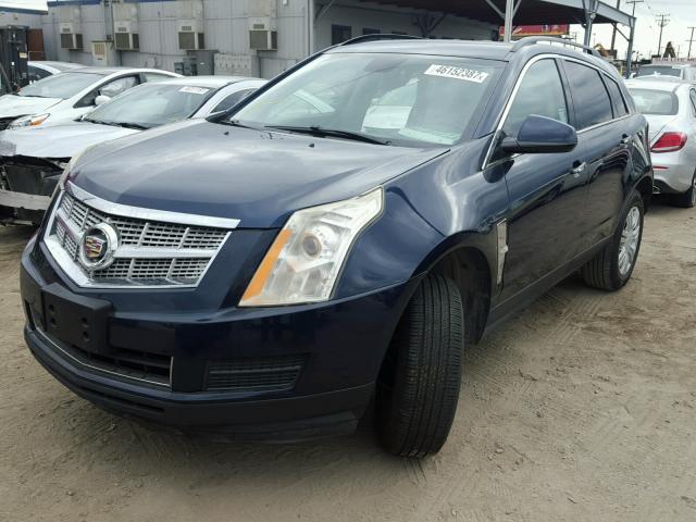 3GYFNGEY7BS610650 - 2011 CADILLAC SRX BLUE photo 2