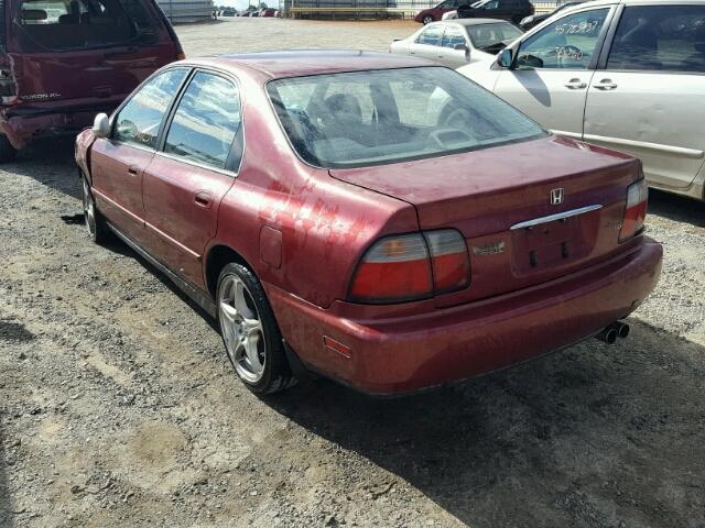 1HGCD5559VA223546 - 1997 HONDA ACCORD EX BURGUNDY photo 3