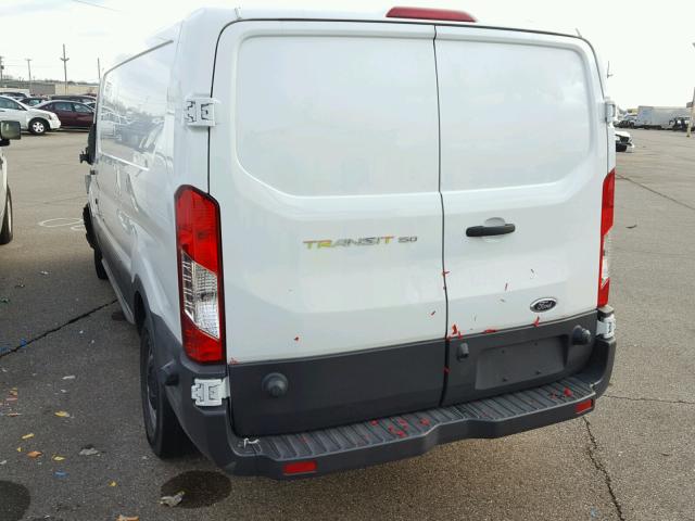 1FTYE2YM5HKA80872 - 2017 FORD TRANSIT T- WHITE photo 3