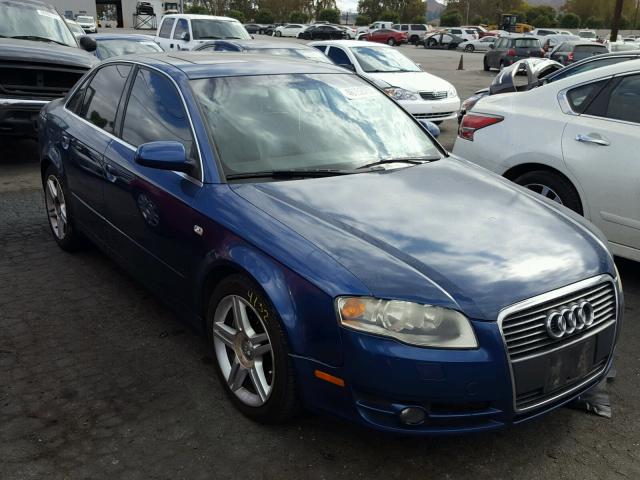 WAUAF68E75A438793 - 2005 AUDI A4 2.0T BLUE photo 1