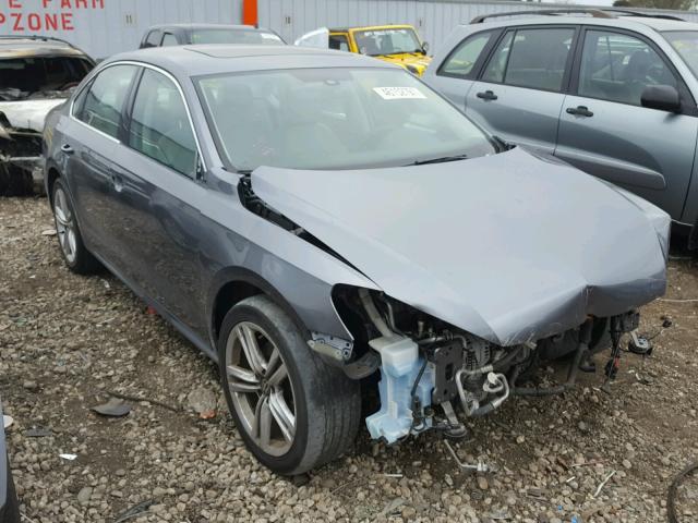 1VWBM7A3XDC018263 - 2013 VOLKSWAGEN PASSAT SE GRAY photo 1