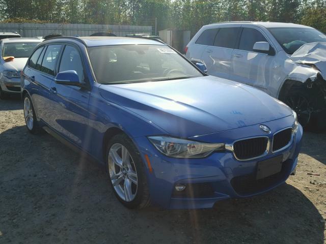 WBA8J1C58GK458328 - 2016 BMW 328 D BLUE photo 1