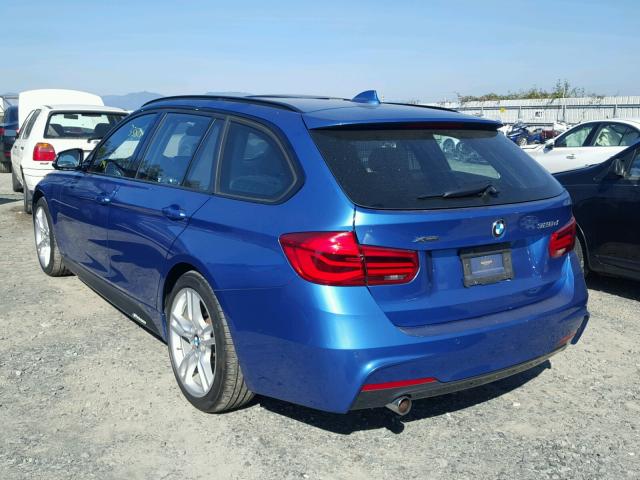 WBA8J1C58GK458328 - 2016 BMW 328 D BLUE photo 3