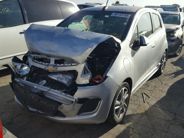 KL8CK6S02GC587455 - 2016 CHEVROLET SPARK EV 1 绿色 照片 2