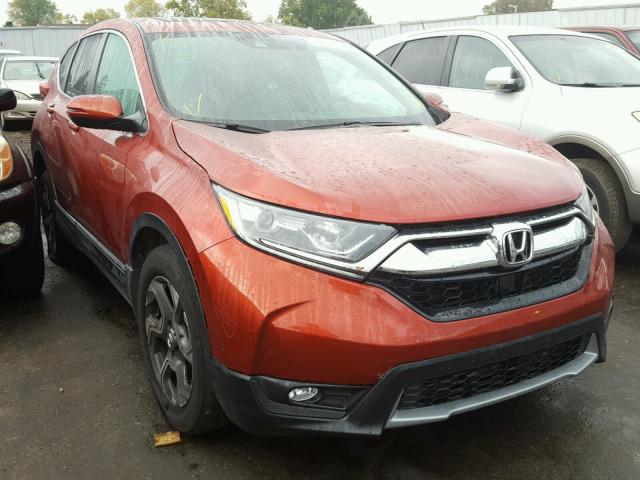 5J6RW2H59HL047419 - 2017 HONDA CR-V EX ORANGE photo 1