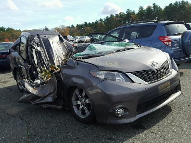 5TDXK3DC4DS344853 - 2013 TOYOTA SIENNA SPO GRAY photo 1