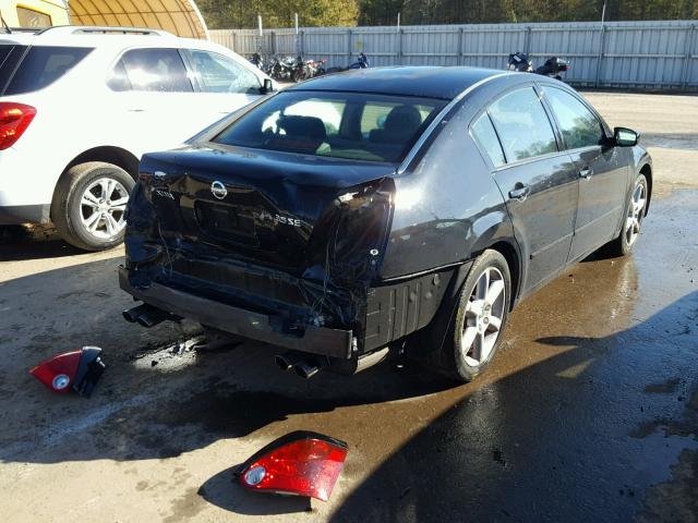 1N4BA41E66C829773 - 2006 NISSAN MAXIMA SE BLACK photo 4