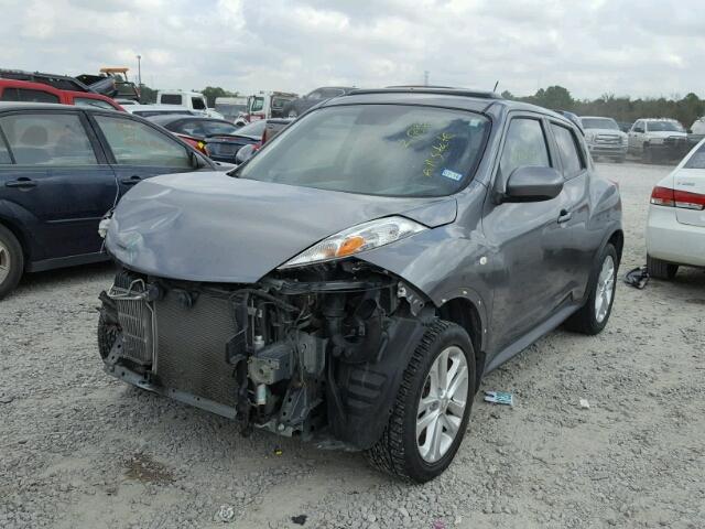 JN8AF5MR3DT207712 - 2013 NISSAN JUKE S GRAY photo 2