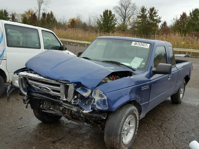 1FTYR14U37PA82657 - 2007 FORD RANGER SUP BLUE photo 2