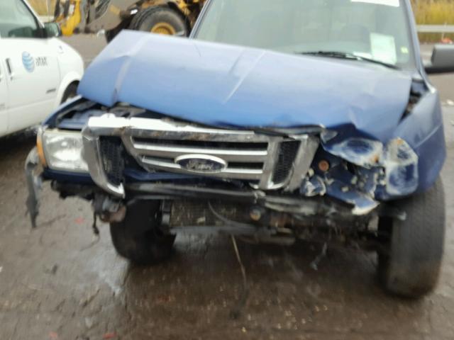 1FTYR14U37PA82657 - 2007 FORD RANGER SUP BLUE photo 7