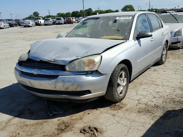 1G1ZT54845F162710 - 2005 CHEVROLET MALIBU LS ვერცხლისფერი ფოტო 2