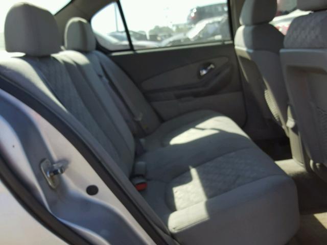 1G1ZT54845F162710 - 2005 CHEVROLET MALIBU LS ვერცხლისფერი ფოტო 6
