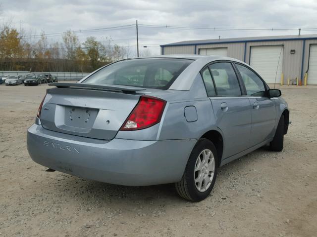 1G8AJ52F13Z101008 - 2003 SATURN ION LEVEL BLUE photo 4