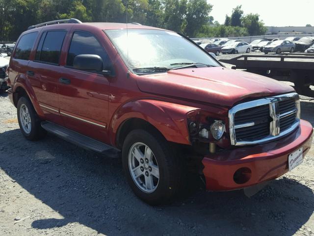 1D4HB582X6F164686 - 2006 DODGE DURANGO LI BURGUNDY photo 1