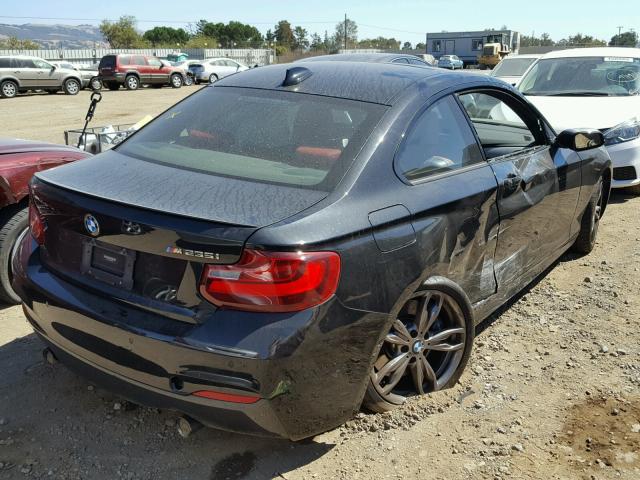 WBA1J7C57FV289002 - 2015 BMW M235I BLACK photo 4