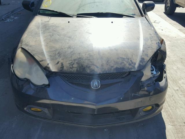 JH4DC54822C034723 - 2002 ACURA RSX BLACK photo 9