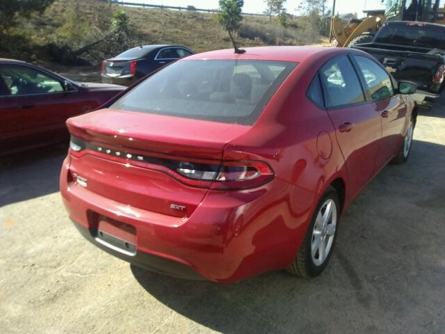 1C3CDFFA6GD820451 - 2016 DODGE DART SXT S RED photo 4