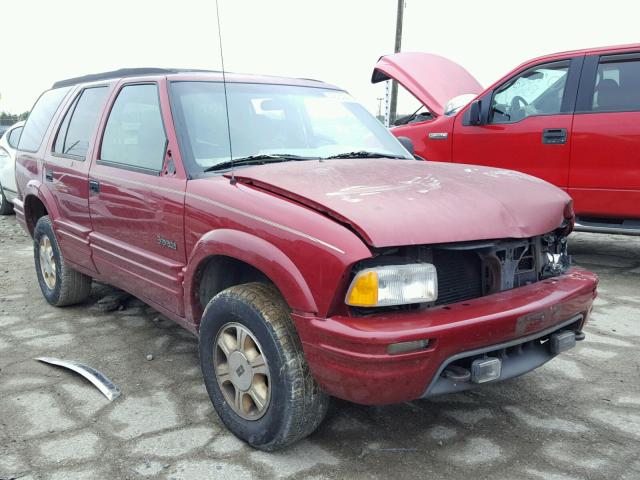 1GHDT13W2V2722512 - 1997 OLDSMOBILE BRAVADA RED photo 1