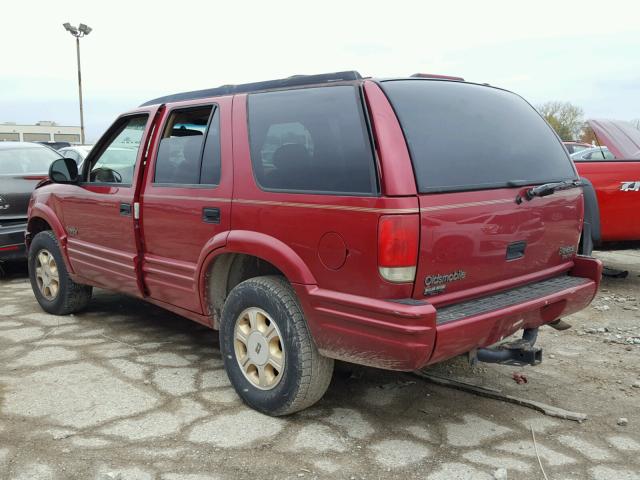 1GHDT13W2V2722512 - 1997 OLDSMOBILE BRAVADA RED photo 3