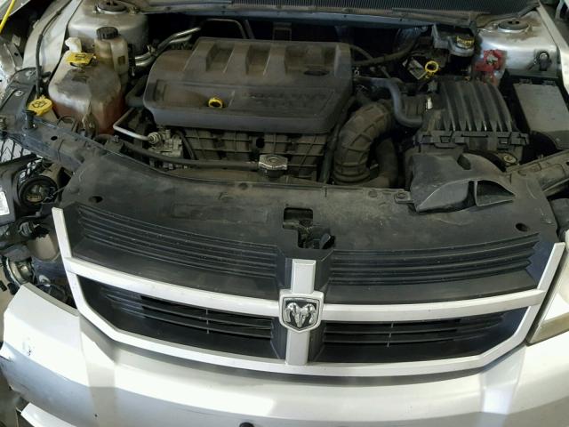 1B3CC4FB1AN190546 - 2010 DODGE AVENGER SX GRAY photo 7