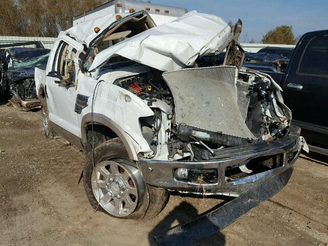 1FTSX21578ED60813 - 2008 FORD F250 SUPER WHITE photo 1