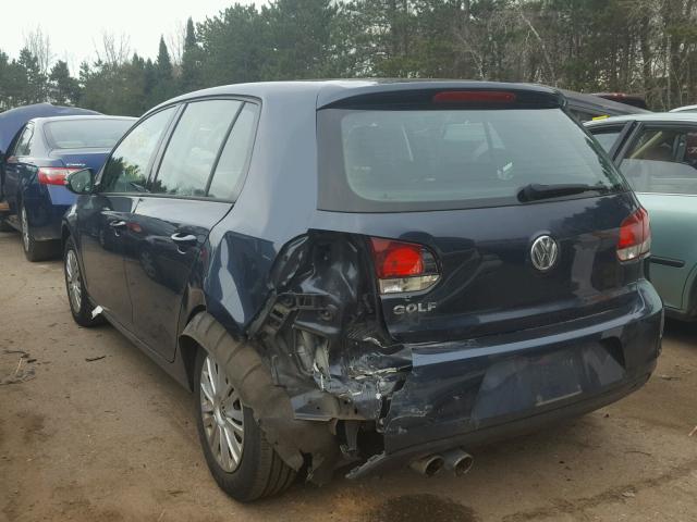WVWDB7AJ4AW413534 - 2010 VOLKSWAGEN GOLF 石墨色 照片 3