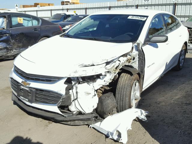 1G1ZC5ST6JF231138 - 2018 CHEVROLET MALIBU LS 白色 照片 2