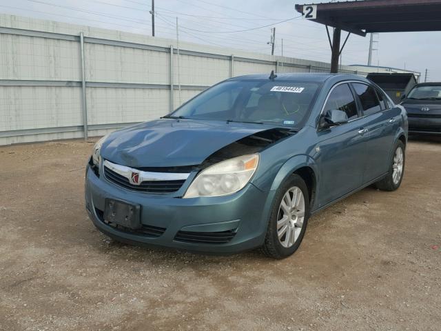 1G8ZV57B49F183744 - 2009 SATURN AURA XR BLUE photo 2