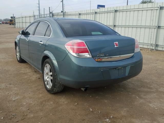 1G8ZV57B49F183744 - 2009 SATURN AURA XR BLUE photo 3