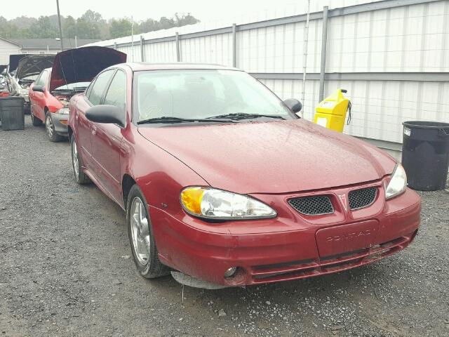 1G2NF52E74M695316 - 2004 PONTIAC GRAND AM S მუქწითელი ფოტო 1