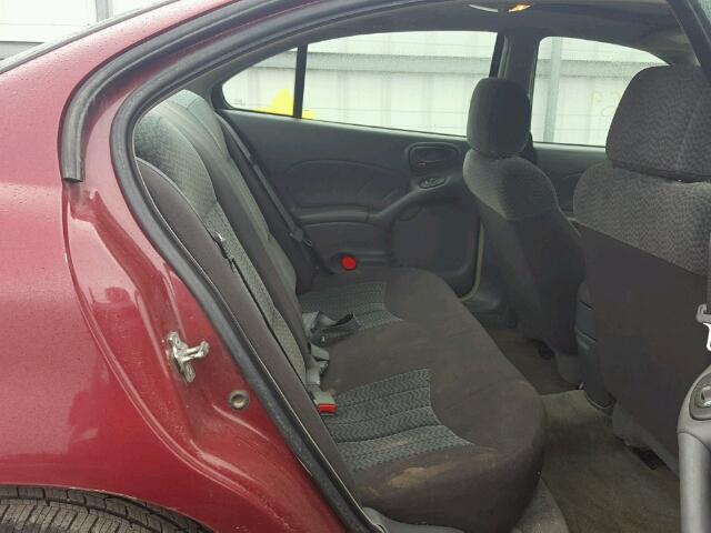 1G2NF52E74M695316 - 2004 PONTIAC GRAND AM S მუქწითელი ფოტო 6