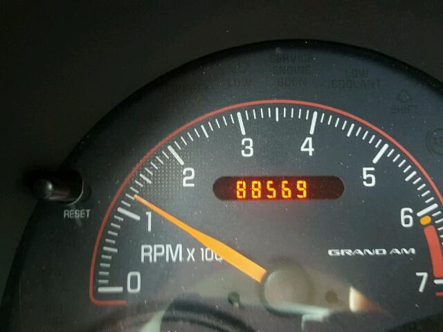 1G2NF52E74M695316 - 2004 PONTIAC GRAND AM S მუქწითელი ფოტო 8