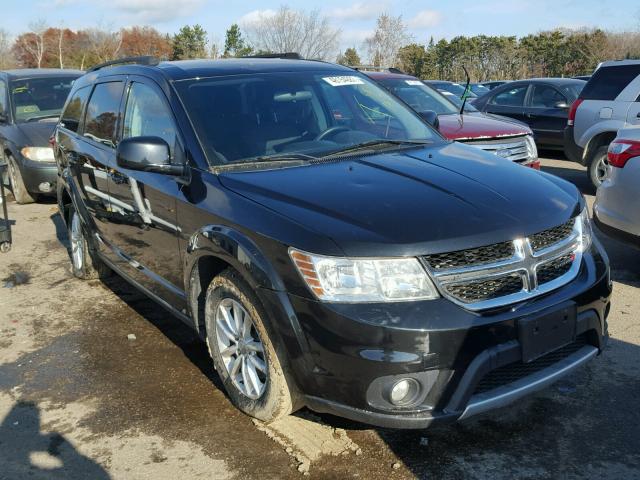 3C4PDDBG9DT571192 - 2013 DODGE JOURNEY BLACK photo 1