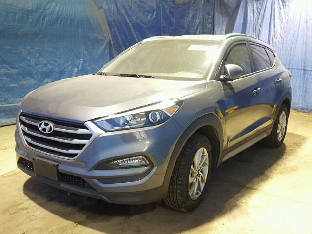 KM8J3CA42JU659296 - 2018 HYUNDAI TUCSON LIM GRAY photo 2