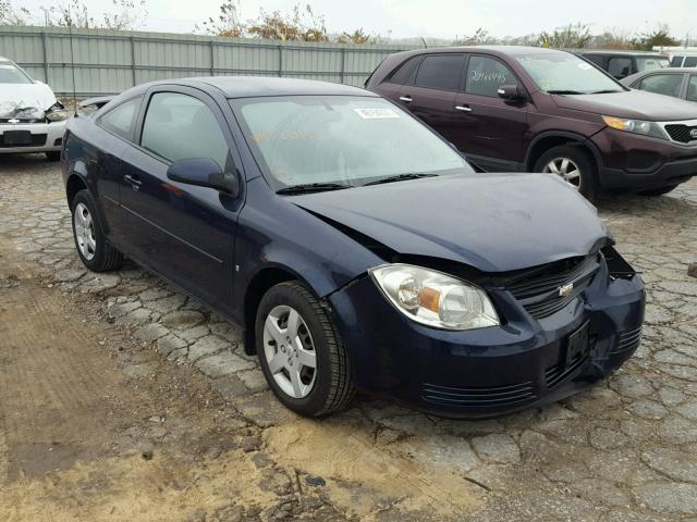 1G1AL18F787261437 - 2008 CHEVROLET COBALT BLUE photo 1